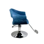 Sillón Cesena Hidráulico para Peluquería y Barbería – Color Azul