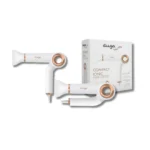 Secador de Pelo Iónico Compacto 1700W Profesional Blanco