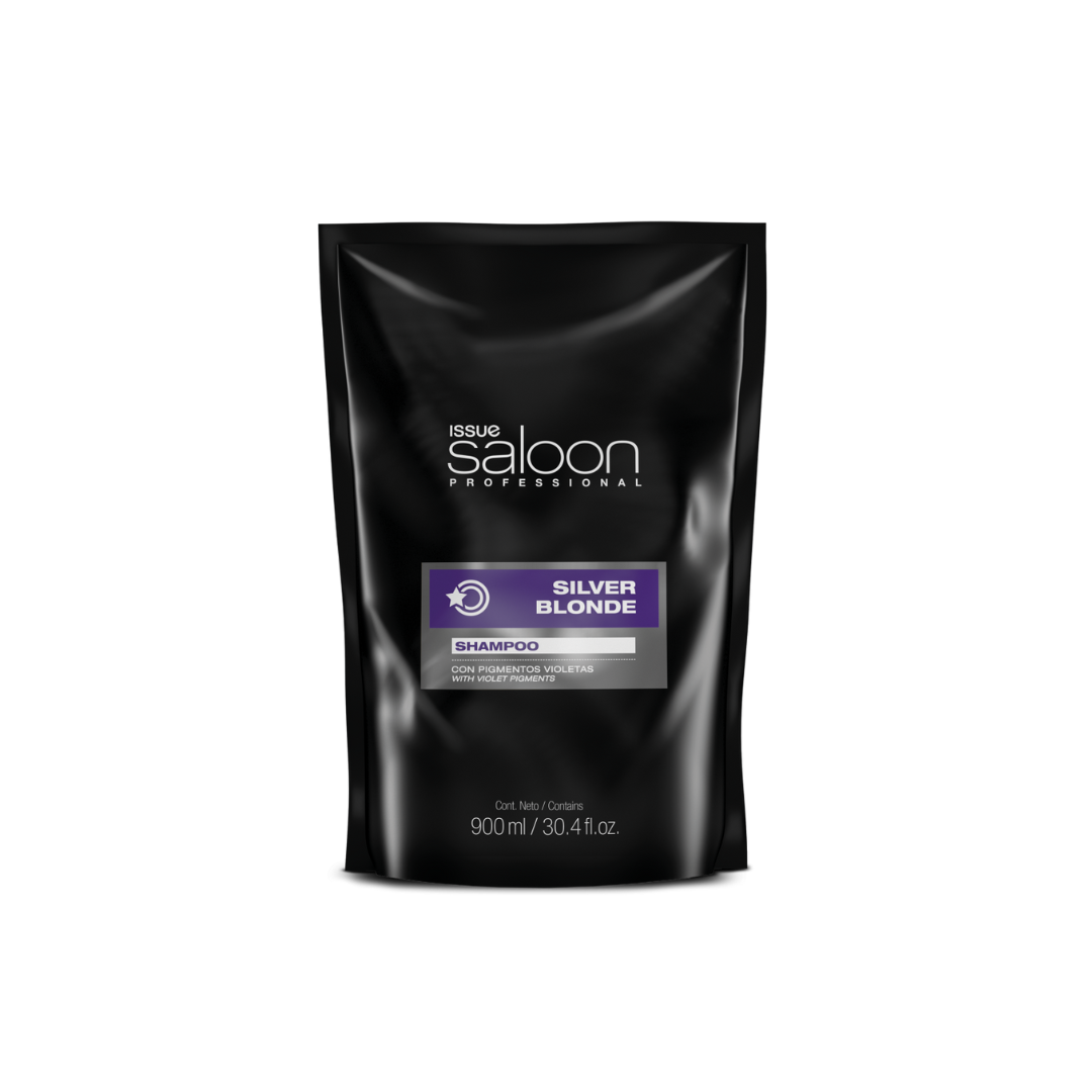 Shampoo Silver Blonde Issue Saloon Professional X 900ml - Imagen 1